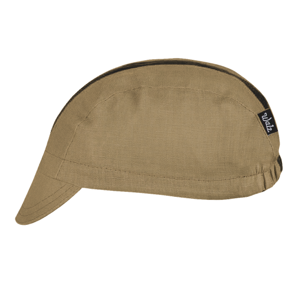 Martini/Black Linen 3-Panel Cap