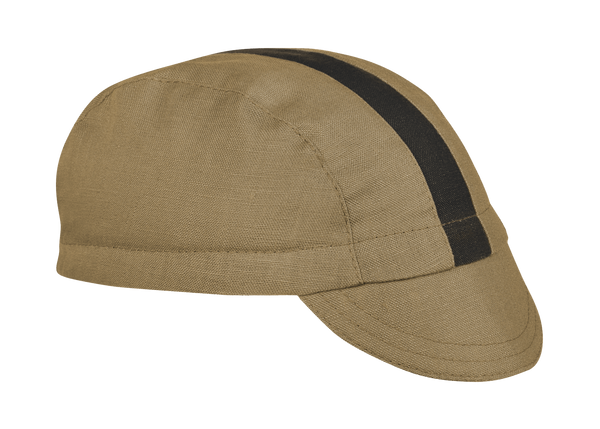 Martini/Black Linen 3-Panel Cap