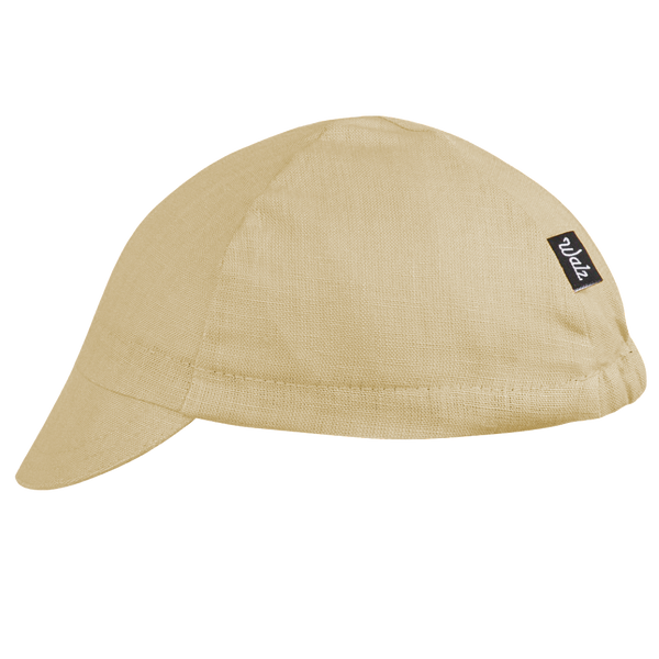 Peach Linen 4-Panel Cap
