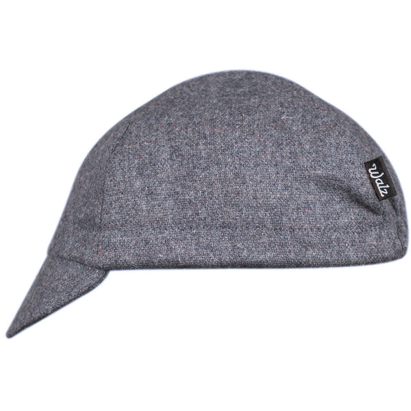 Blue Cadet Wool 4-Panel Cap.  Side view.