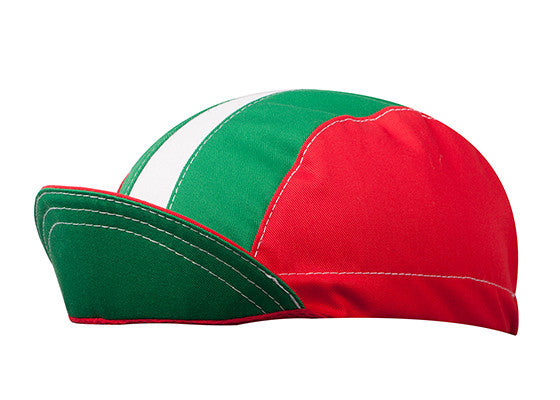 Italy 3-Panel Cotton Cycling Cap