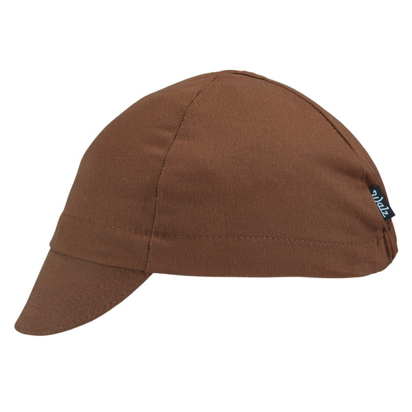 Nutmeg Cotton 4-Panel Cap. Side view.