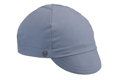 Cool River Cotton 4-Panel Cap.  Light blue cap.  Angled view.