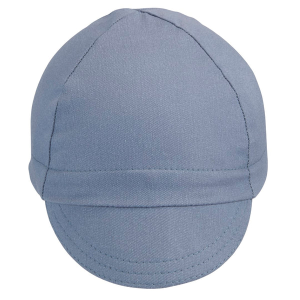 Cool River Cotton 4-Panel Cap.  Light blue cap.  Front view.