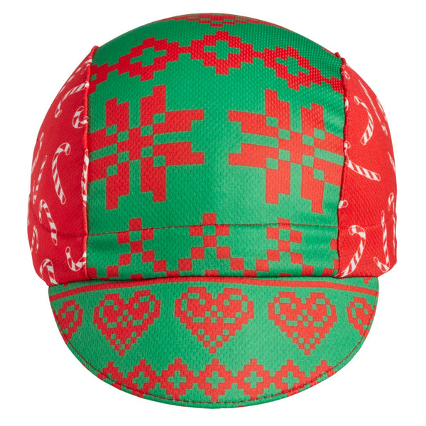 Ugly Sweater Cap - Candy Cane 3-Panel Technical 3-Panel Stripe
