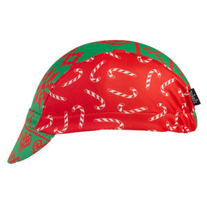 Ugly Sweater Cap - Candy Cane 3-Panel Technical 3-Panel Stripe