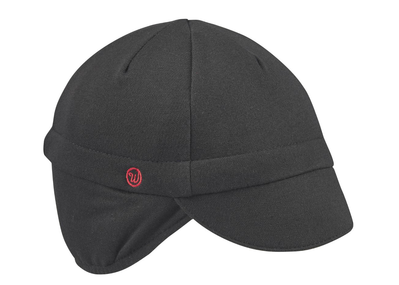 Black Merino Wool Ear Flap Cap – Walz Caps - Classic American Cycling Caps