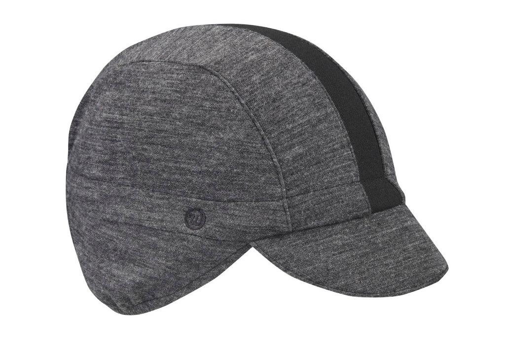 Charcoal/Black Stripe Merino Wool Ear Flap Cap – Walz Caps - Classic  American Cycling Caps