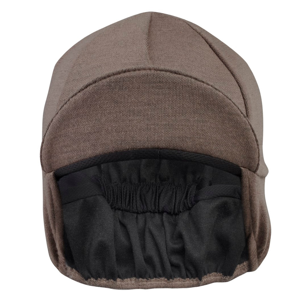 Grey Merino Wool Ear Flap Cap – Walz Caps - Classic American Cycling Caps