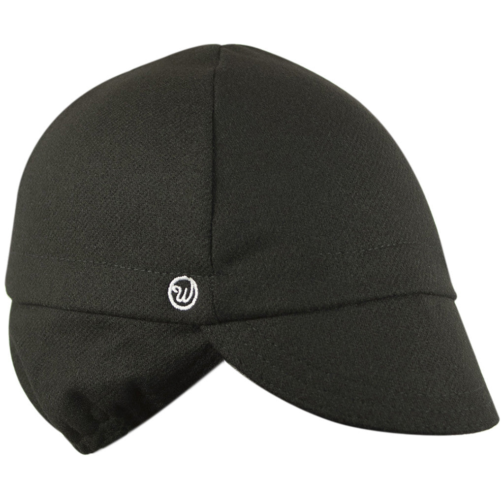 Wool cycling cap with ear flaps Clearance