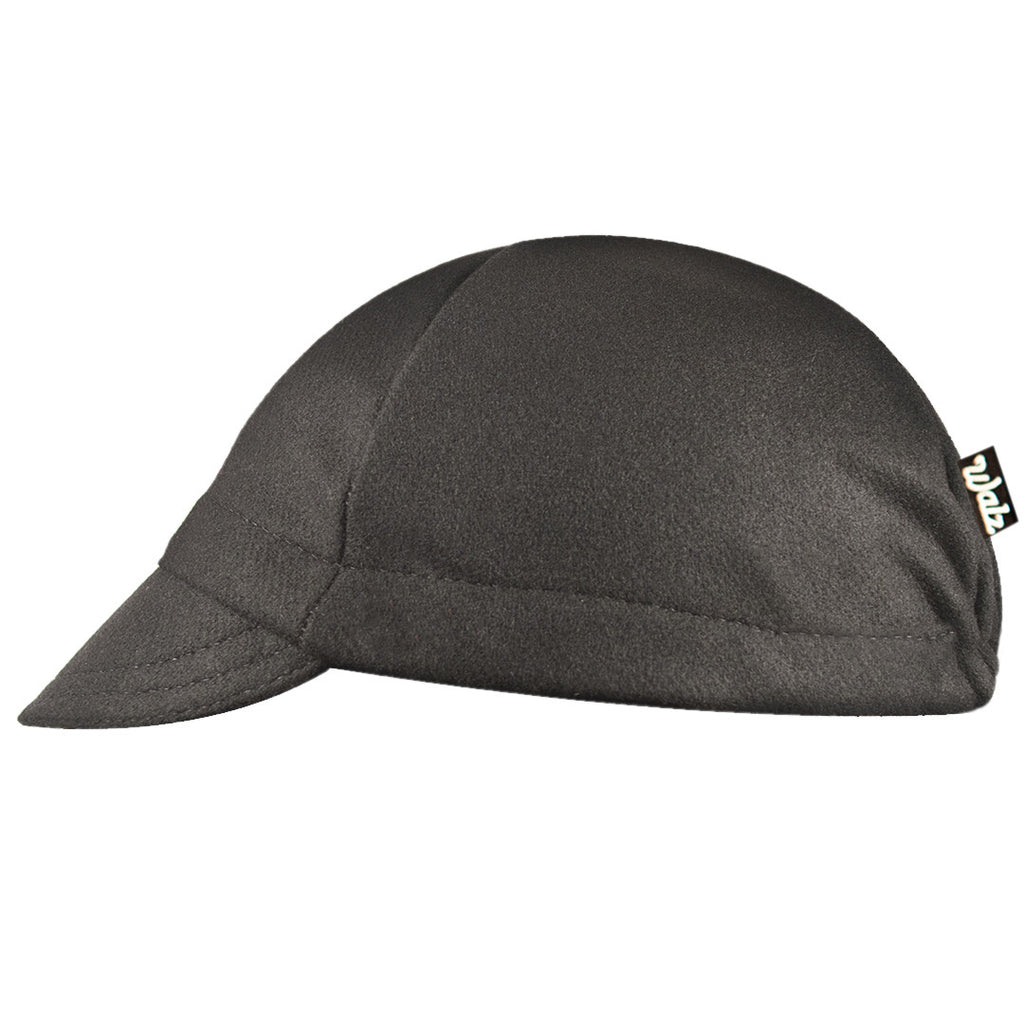 Black Wool 4-Panel – Walz Caps - Classic American Cycling Caps