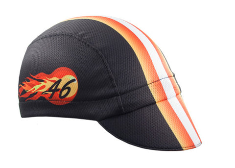 Bike Snob Black/Orange Moisture Wicking